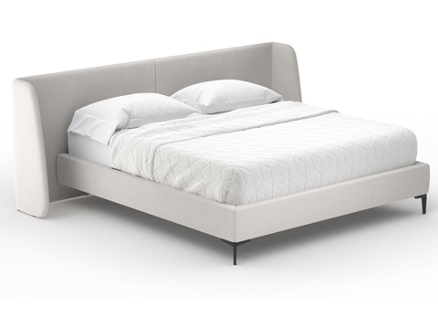  OM都市风床具3d模型 