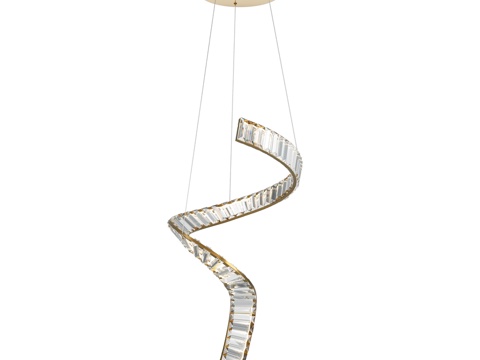  吊灯 Krone P097PL-L48BS3K3d模型 