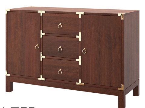  抽屉柜 LoftDesigne 82008 型号3d模型 