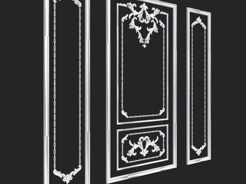  RosLepnina出品CATARINA系列3-4-5号框架3d模型 