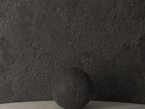  基于圣皮埃尔的装饰性涂层mka涂料3d模型 