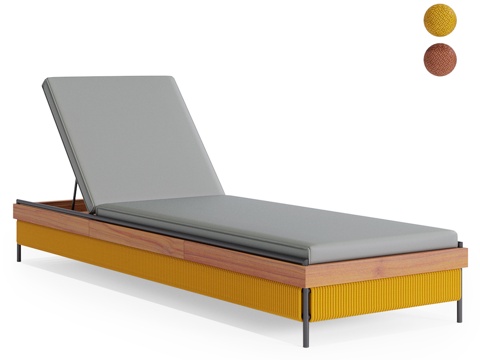  OM Gotland AURICA长椅3d模型 