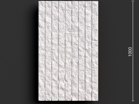  面板 107 (600x1000x32)3d模型 