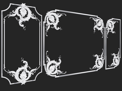  RosLepnina出品的LUXOR系列5-6-7号框架3d模型 