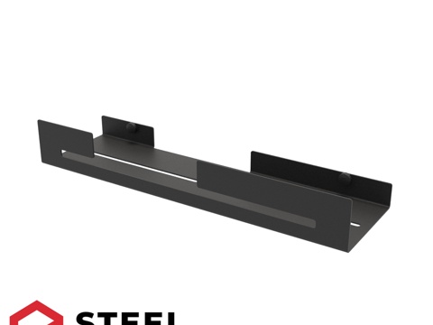  浴室用OM极简钢架层架3d模型 