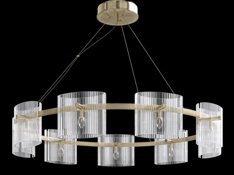  OM水晶豪华枝形吊灯ENCANTO SP93d模型 