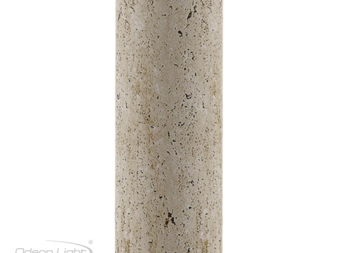  ODEON LIGHT 6625 2W TRAVERTINO3d模型 