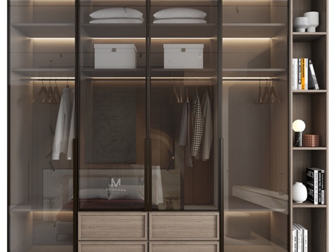  家具组合 1753d模型 