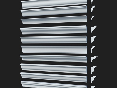  LepGrand 光滑檐口套装 313d模型 