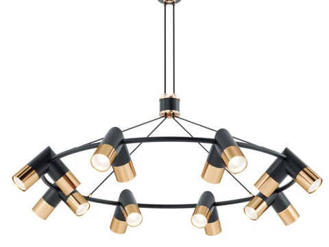  OM Indigo Doppio 11036 16P 黑色3d模型 