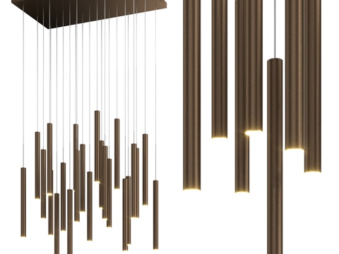  IT-Laser-rectangle-23-bronze 吊3d模型 