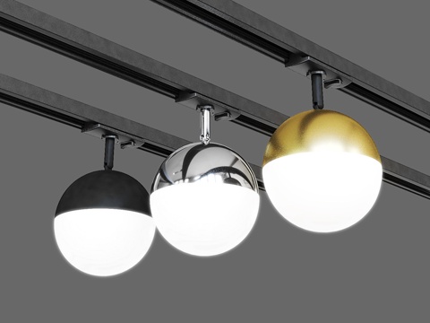  OM 单相 LED 轨道灯 Elektrostandard3d模型 