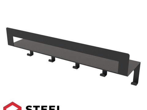  浴室用OM Medusa钢架层架3d模型 