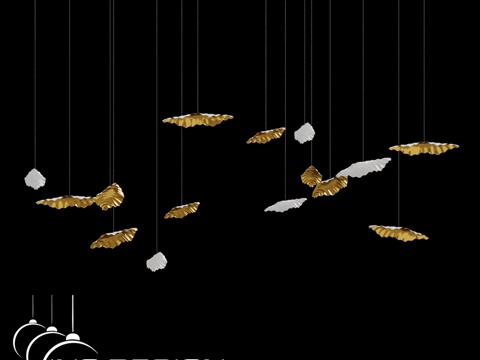  OM 悬挂式装饰灯 Inodesign Carra3d模型 