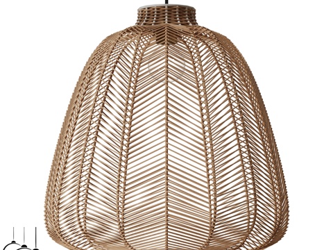  OM Inodesign 藤编骑行灯 44.40013d模型 