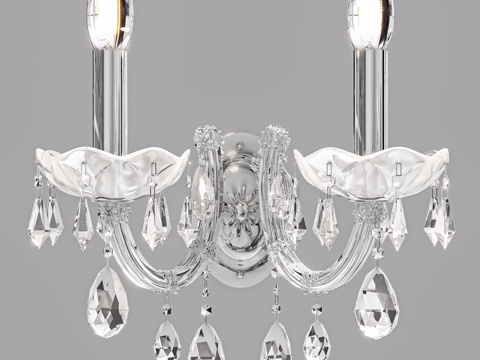  OM壁灯水晶奢华BLANCA re AP23d模型 