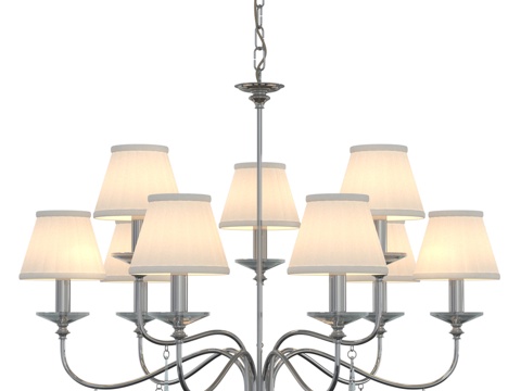  Elstead Lighting FP9-POL-NICKE3d模型 