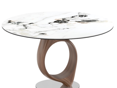  绿洲陶瓷，陶瓷台面餐桌3d模型 