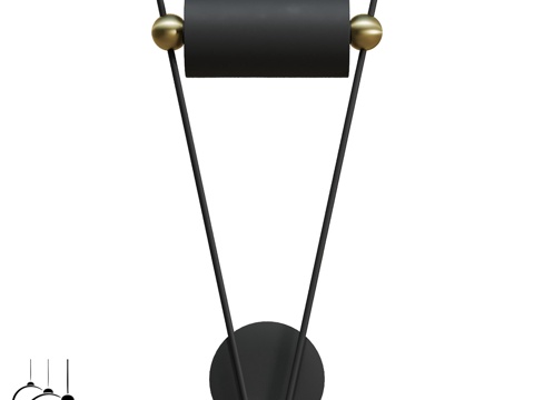  OM Inodesign Vi. W 黑色 44.58293d模型 