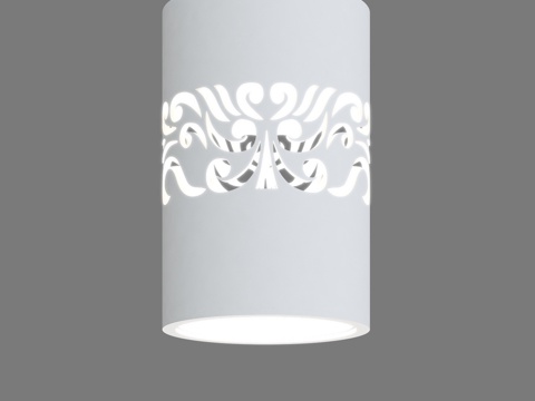  OM 带背光LED吸顶灯 Elektrostandard E3d模型 