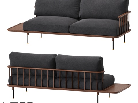  LoftDesigne沙发2490型号3d模型 