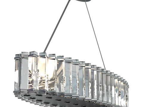  基克勒水晶吊灯 KL-CRYSTAL-SKYE-ISLE3d模型 