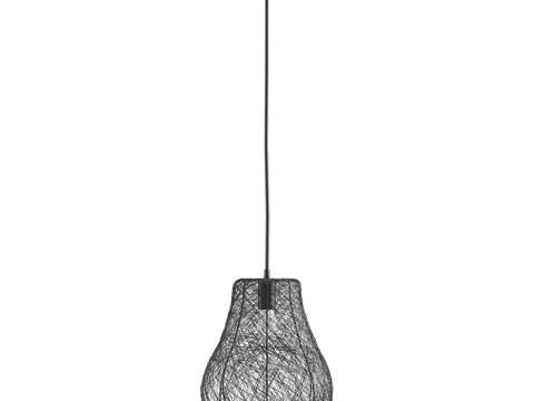  OM吊灯Vinger，黑色，Bergenson Bjorn3d模型 