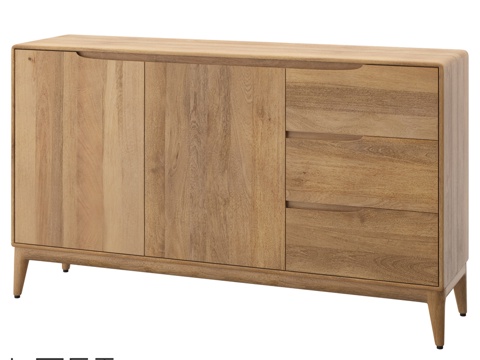  LoftDesigne 82359型号抽屉柜3d模型 