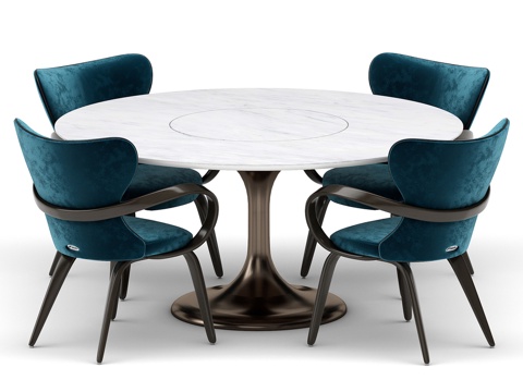  配餐桌Apriori T 160x160（稀有款3d模型 