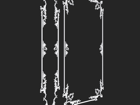  RosLepnina出品的ATLANTA系列3-4号框架3d模型 