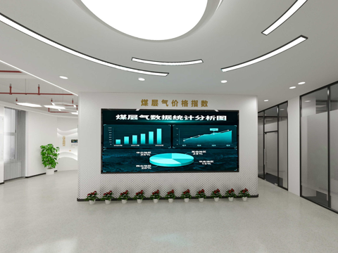  科技展厅 文化墙 办公室 会议室 招待室 财务室3d模型 