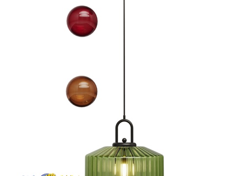  OM吊灯Lussole Laredo LSP-8846, L3d模型 