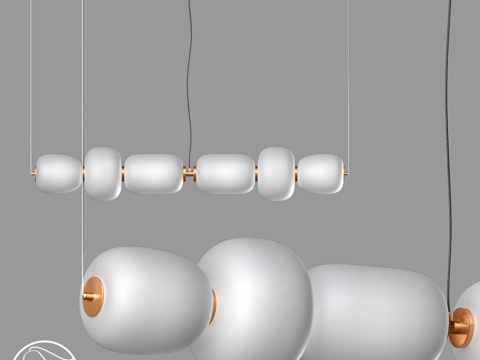  LampsShop.ru L1842 布伦佐线吊灯3d模型 