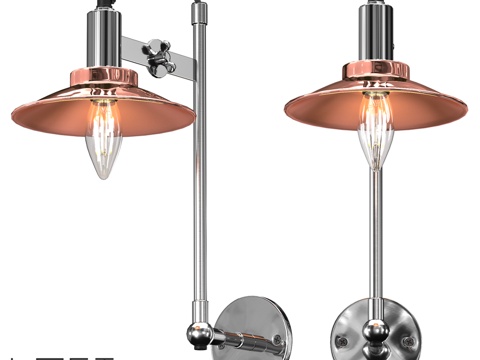  壁灯 LoftDesigne 10404 型号3d模型 