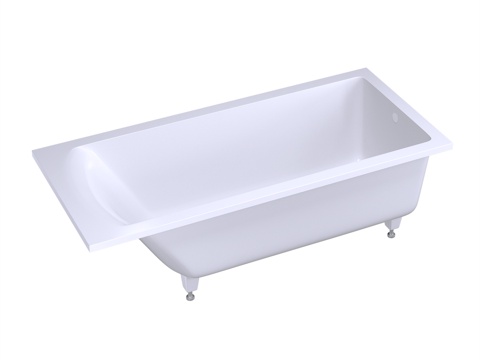  嵌入式浴缸 Salini CASCATA 170,1803d模型 