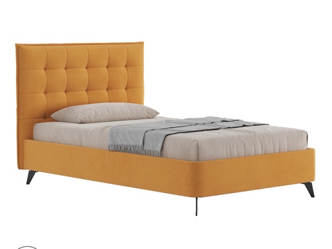  OM FLORENCE带腿婴儿床3d模型 