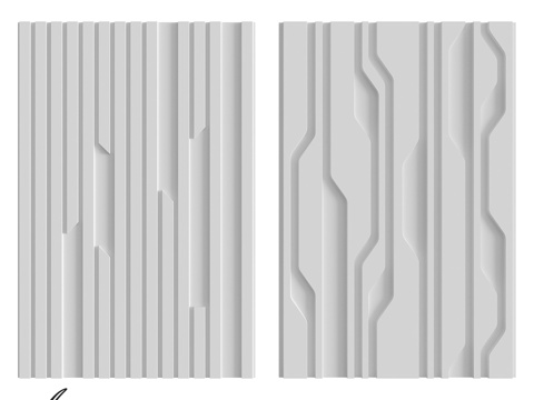  3D面板 No. 297-298 LepGrand3d模型 