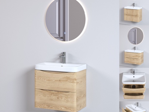  OM Clay_600_700_800_橡木3d模型 