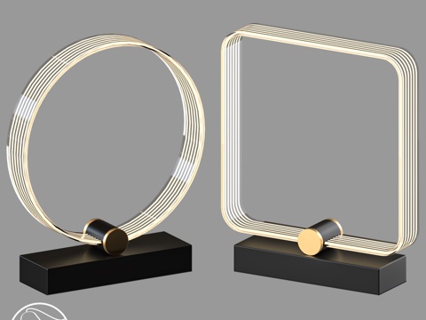  LampsShop.ru NL5210 壁灯 霓虹卧室3d模型 