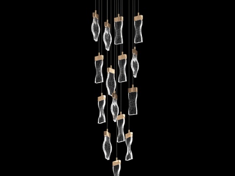  Asten黄金吊坠08511-15A,33 OM3d模型 