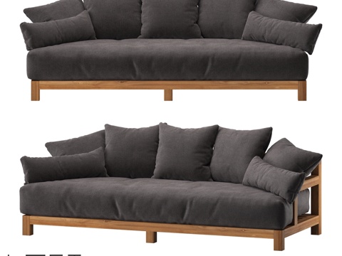  LoftDesigne 1827款沙发3d模型 