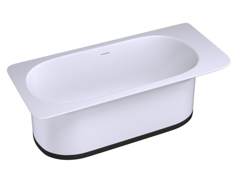  萨利尼NINFEA独立式浴缸3d模型 