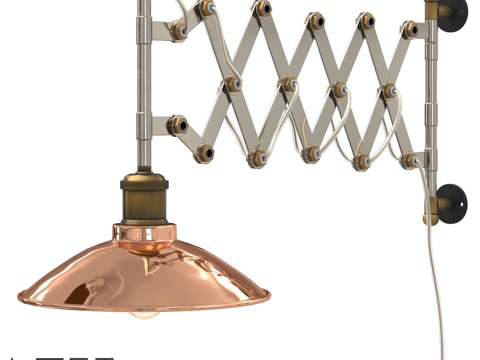  壁灯 LoftDesigne 10403 型号3d模型 