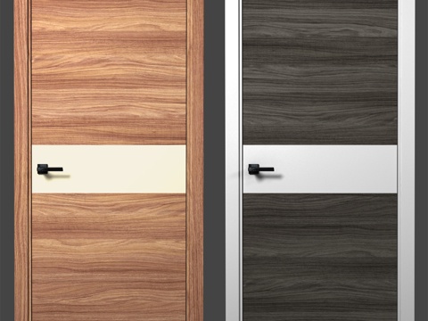  AurumDoors钚系列5号室内门3d模型 