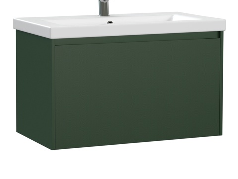  Cersanit Grande Como 80绿色洗手台柜3d模型 