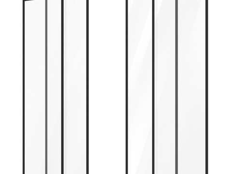  OM室内隔断隐形门3d模型 