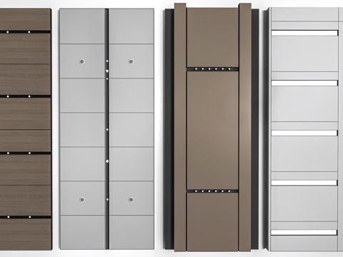 现代过道吊顶 集成吊顶 工装吊顶su模型