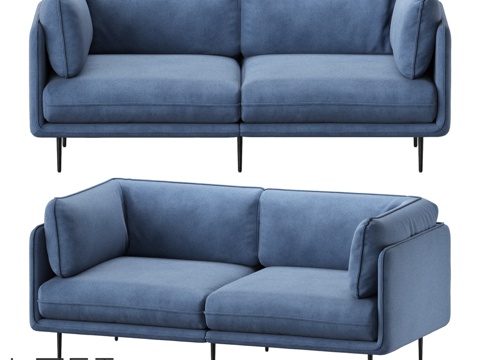  沙发 LoftDesigne 2495 型号3d模型 