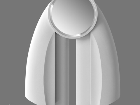  OM IB极简灰泥镜 Malevich款3d模型 