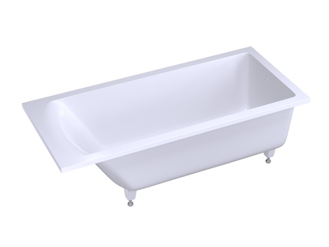  嵌入式浴缸 Salini CASCATA KIT 170,13d模型 